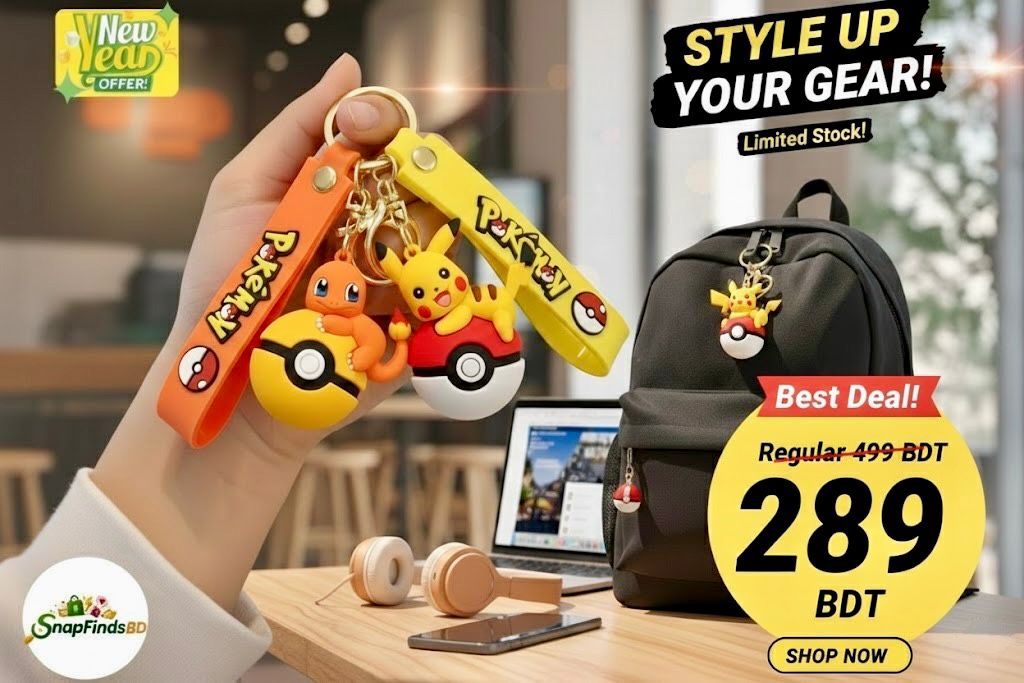 PokéPop™ Cartoon Keychain